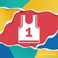 Sports vest icon