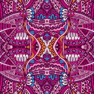 abstract festive vector ethnic pattern