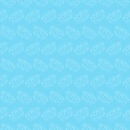 Blue seamless pattern N5