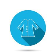 Cloak icon Protection jacket outerwear sign