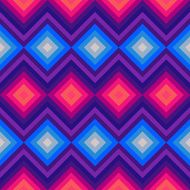Modern crystal zig zag and rhombus seamless pattern N3