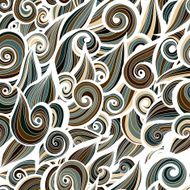 Camouflage military curlypattern background Vector illustration EPS10 N3