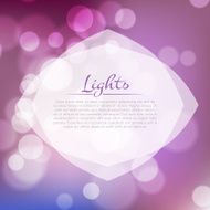 Stock fuzzy texture with bokeh effect and frame for text N2