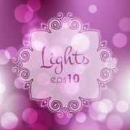 Stock fuzzy texture with bokeh effect and frame for text N18