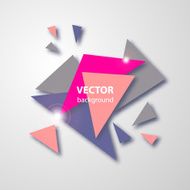 Abstract geometric disco banner N2