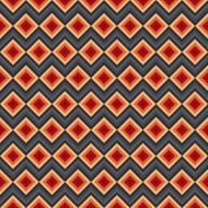 Modern elegant zig zag and rhombus seamless pattern N2