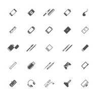 Graphic designer tools icons