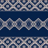 Knitted vector background pattern with wool sweater texture N2