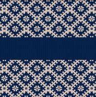 Knitted vector background pattern with wool sweater texture N14