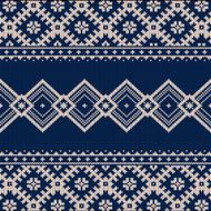 Knitted vector background pattern with wool sweater texture N21
