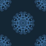 abstract circular seamless pattern N4