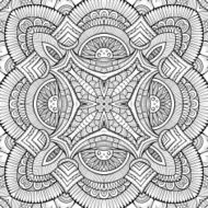Abstract vector tribal ethnic background N37
