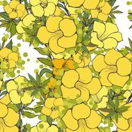 Seamless Floral Pattern N474