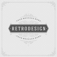 Vintage ornament from cut paper and shadow N7