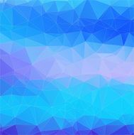 Abstract 2D mosaic triangle background