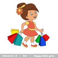 Hobby shopping Baby character N2