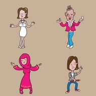 People make up designer 2