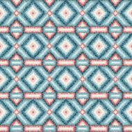 ethnic rhombus tribal seamless pattern