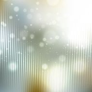 Shining with particles on blurred background