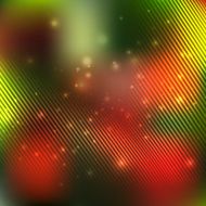Shining with particles on blurred background N2