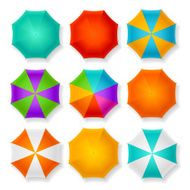 Umbrella Set Vector