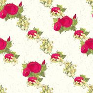 Seamless Floral Pattern N475