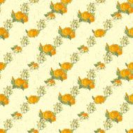 Seamless pattern with pink peonies N14