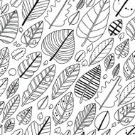 Autumn seamless leaf pattern N6