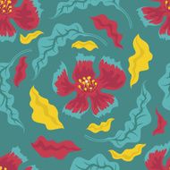 floral seamless pattern N198