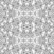 Abstract seamless outline pattern N4