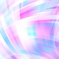 Colorful smooth light lines background pink white blue colors
