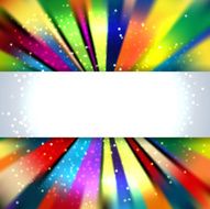 Splash of various colors colorful background