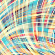 Colorful smooth light lines background yellow blue red colors