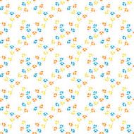 Vector seamless texture of umbrellas