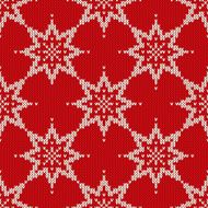 hristmas Sweater Design Seamless Pattern with Stars