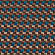 Abstract Knitted Pattern Seamless Background N6