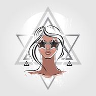 Woman Portrait Fashion Illustration N2