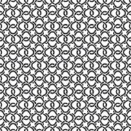 Seamless pattern of intersecting twisting stripes N2