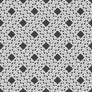 Seamless pattern of intersecting ropes