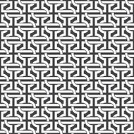 Seamless pattern of intersecting letters H