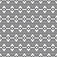 Seamless pattern of braided strips N5