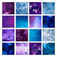 Polygonal Geometric backgrounds N2