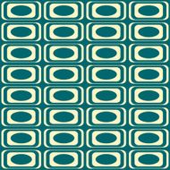 Geometrical pattern in retro colors