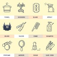 Set of vector icons N5
