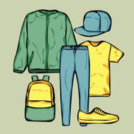 Man clothing set N2