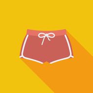 Sports shorts single icon