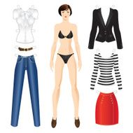 Doll with clothes N14