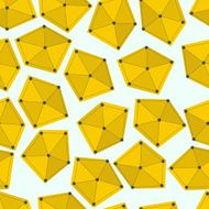 Seamless pattern with geometric figures Vector