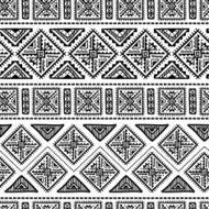 Hand Drawn Ethnic Seamless Pattern N20