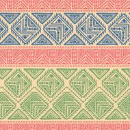 Hand Drawn Ethnic Seamless Pattern N22